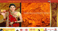 Desktop Screenshot of cookmespicepvtltd.com